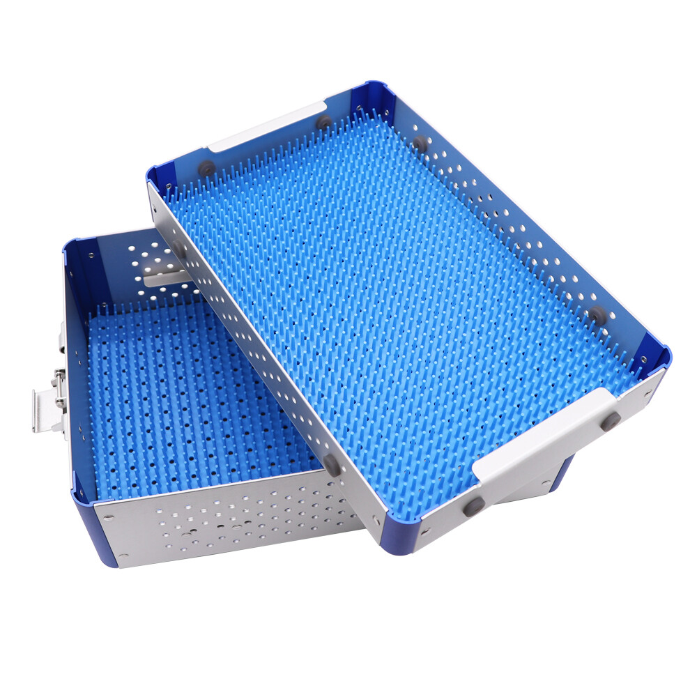 2x-300*200*90mmDouble-Layer Universal Sterilized Lens Disinfection Box Reusable