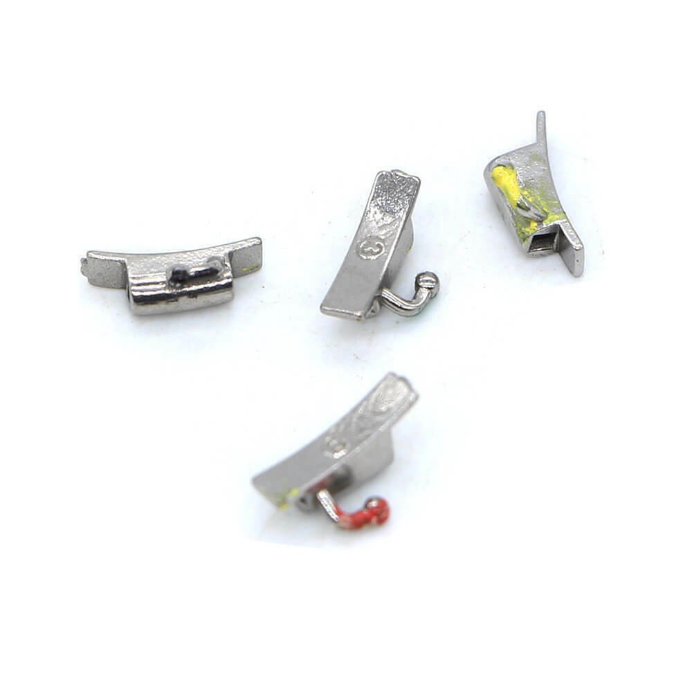 Dental Orthodontic Welding Non-convertible sgl Buccal Tube 0.022″ 4pcs/pack