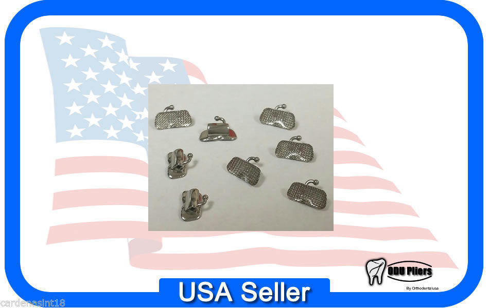 400 Orthodontic Buccal TUBES ROTH SINGLE 0.22 / 100 UR, 100 UL, 100LR, 100LL