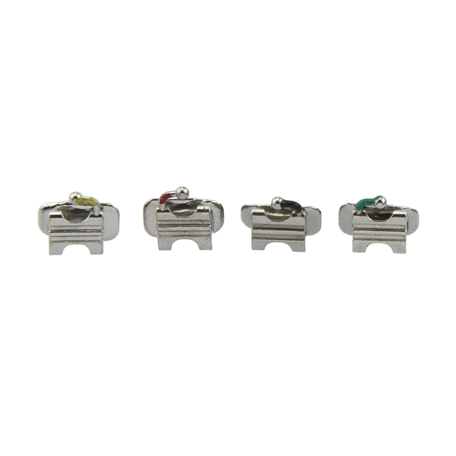 20Types Dental Orthodontic Buccal Tubes 1st 2nd Molar Bracket Bondable Roth MBT