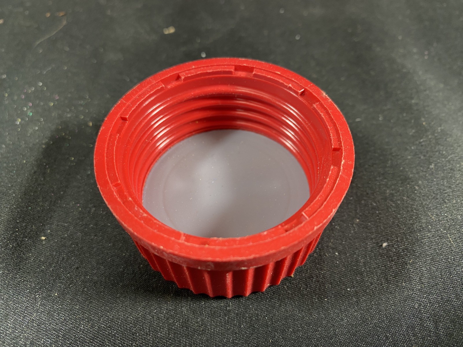SCHOTT DURAN PBT PFTE Red High Temperature GL 45 Screw Cap 292402807 (10/Pack)