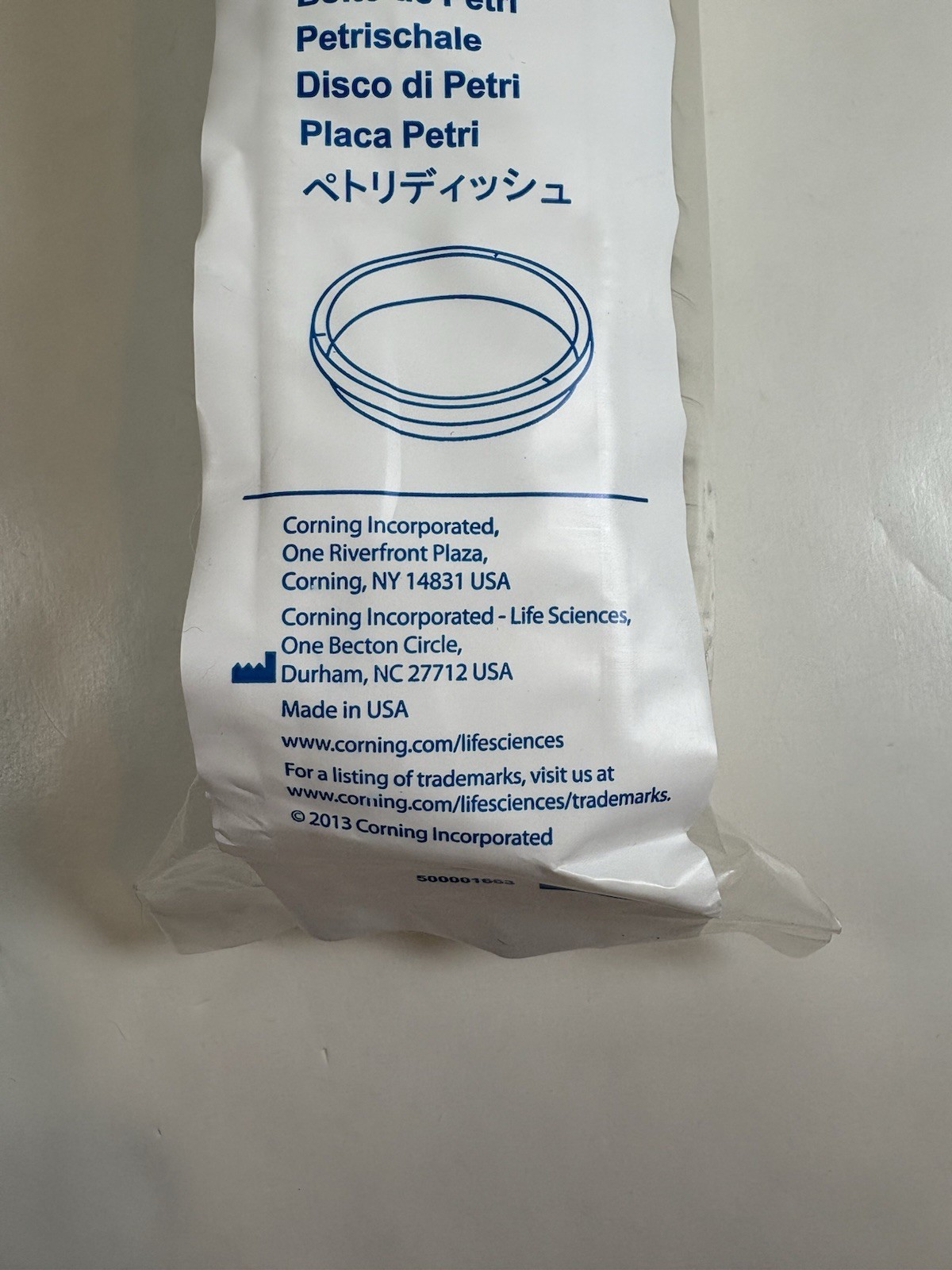 FALCON Petri Dish 60x15mm Polystyrene 20 Count Sterile Ref 351007