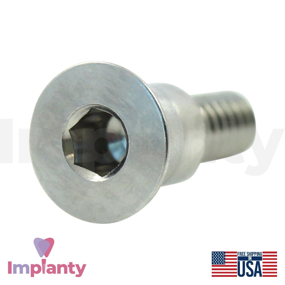 5x GDT Cover Screw Titanium Dental Fixture Conical Connection NP System 2.25mm
