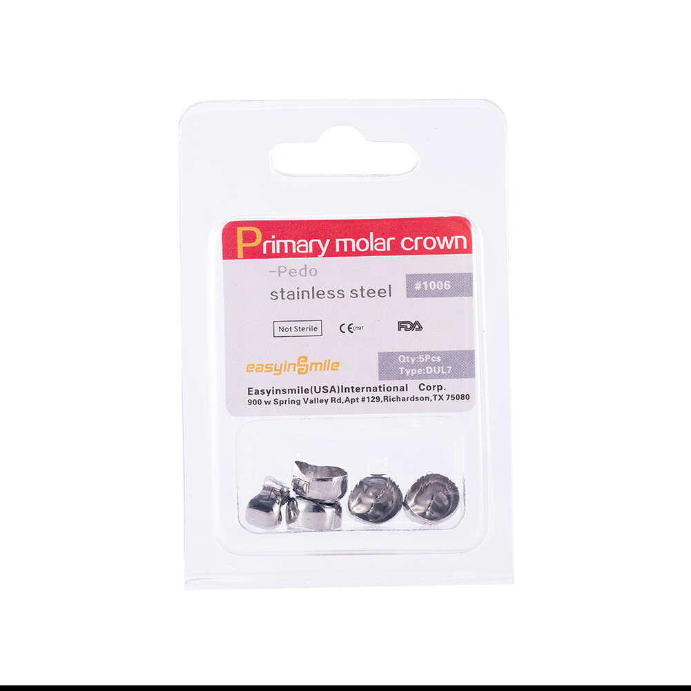 EASYINSMILE Dental Upper Left Temporary Crown Veneers Anterior Molars Teeth Caps