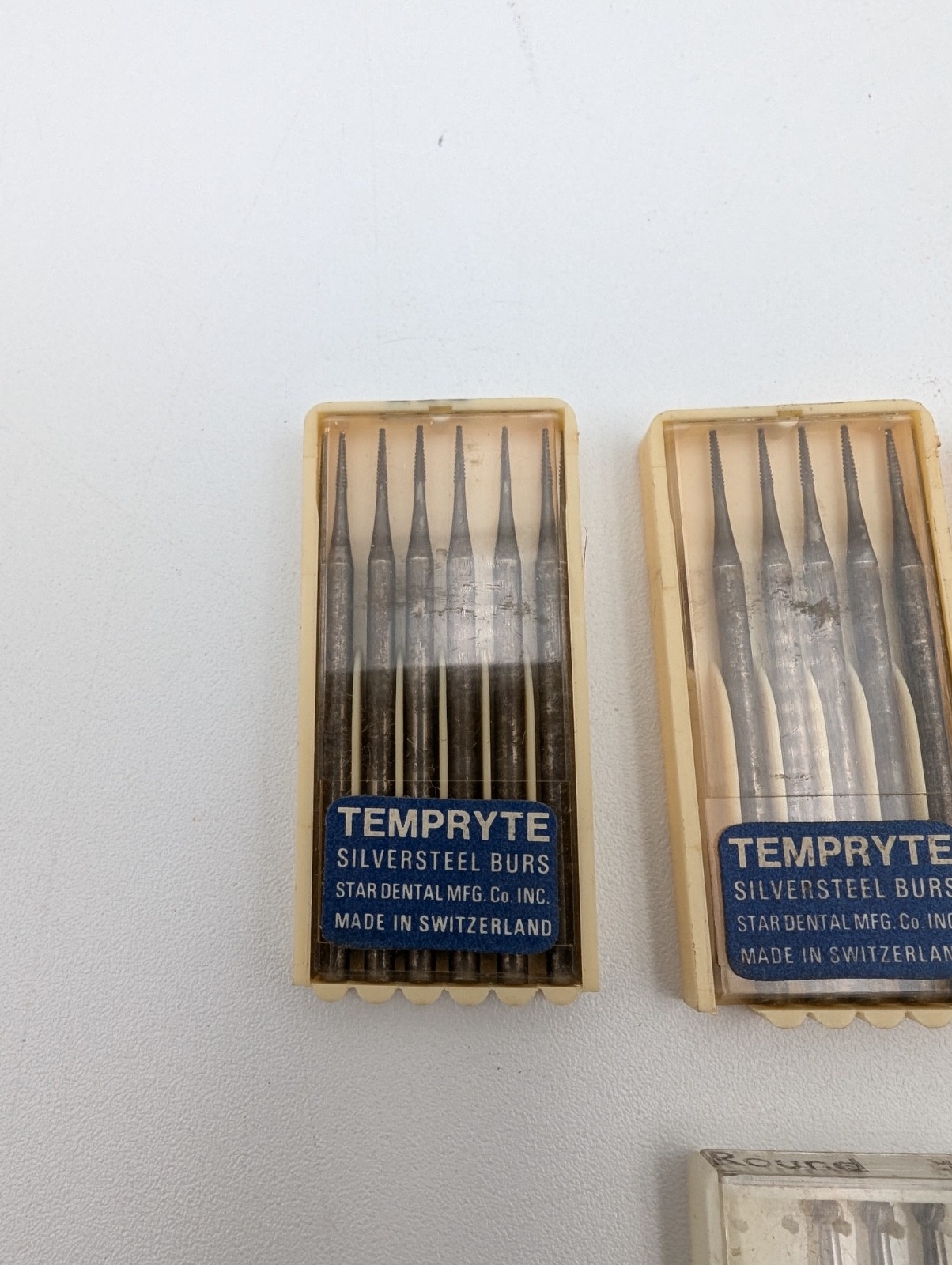 Lot Of Dental Dentist Burs Bits Germany Switzerland Carbide Tempryte Star Dental