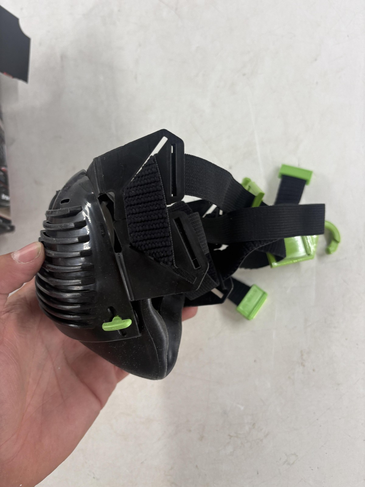 Trend Air Stealth N100 Half Respirator Dust Mask S/M Black Green Safety