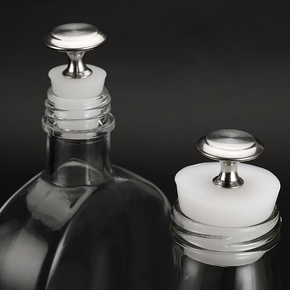 Silicone Bung With Handle Tapered Plugs Wine Stoppers Reusable Sealing Stopper