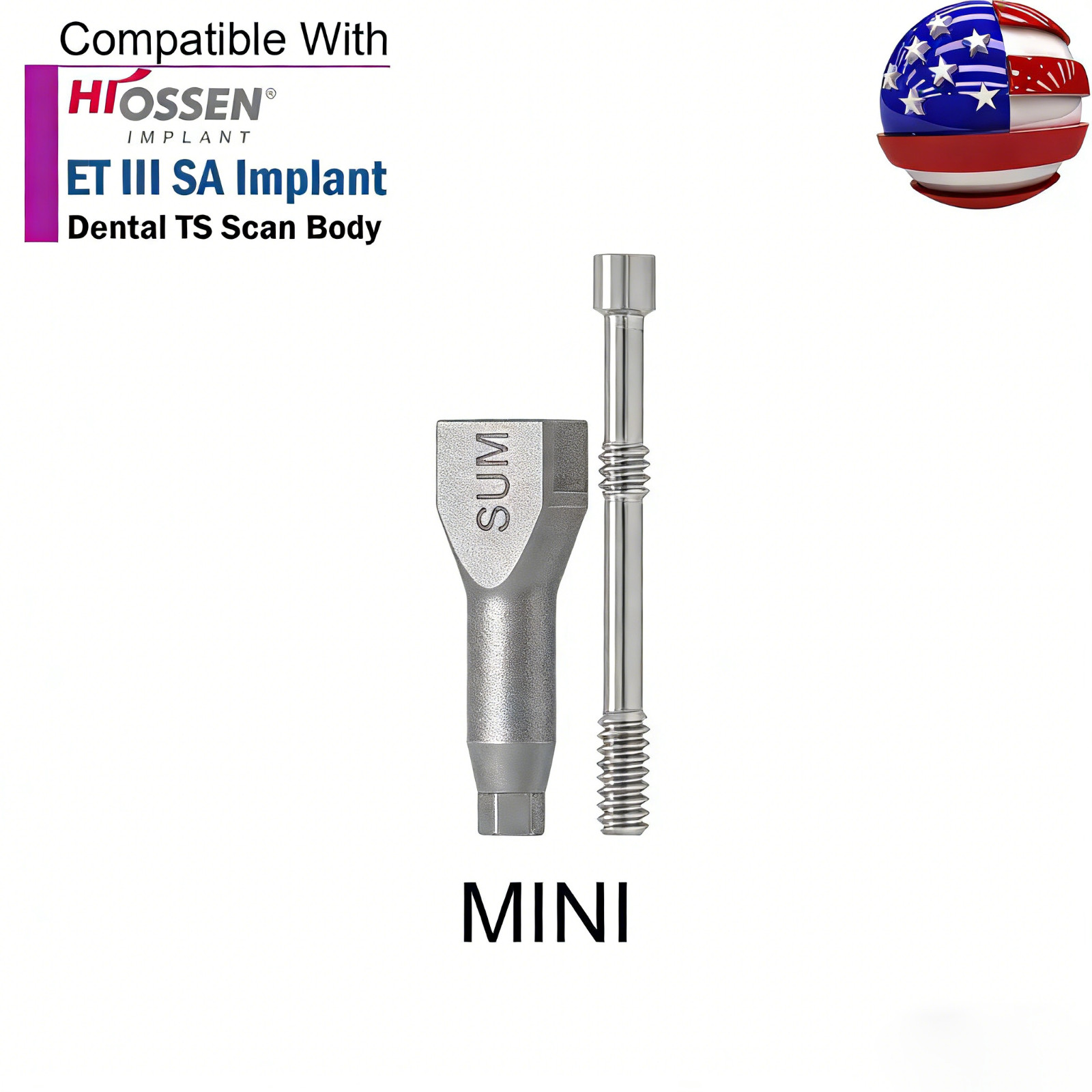 US Dental Scan Body CAD/CAM Implant Scan Body for Nobel Straumann Osstem