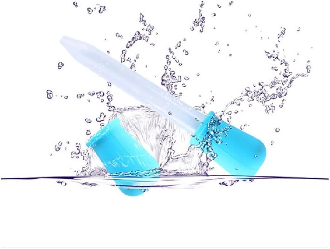 Juego de 8 cuentagotas 5ml silicona plastico ninos caramelos moldes medicina