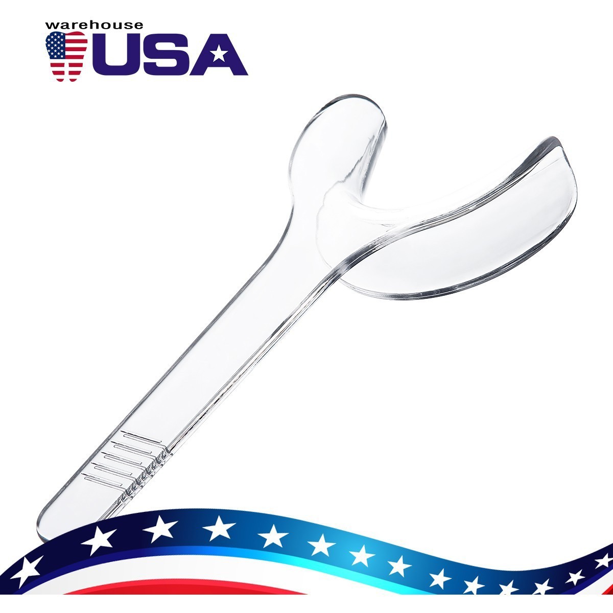 10Pcs Dental Transparent Mouth Opener Lip Cheek Retractor Mouth Spreader