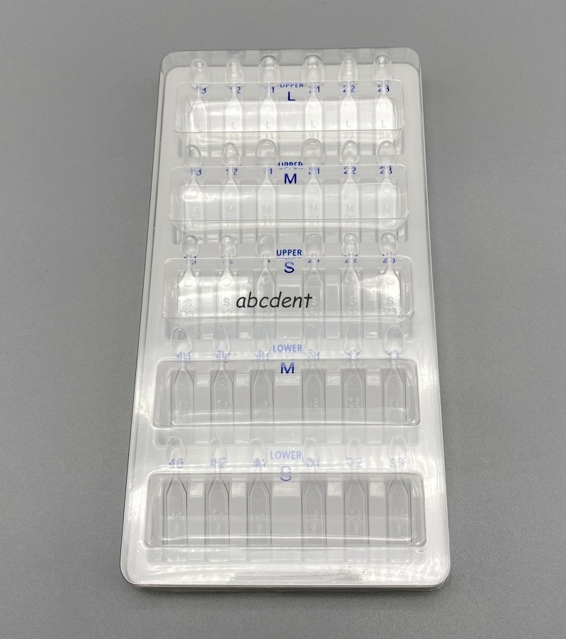 Dental Veneer Mould Kit Composite Resin Mold Light Cure Front Teeth Autoclave