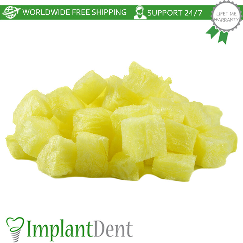 50 Pcs Absorbable Dental Haemostatic Sponge Gelfoam With Iodoform, Dental