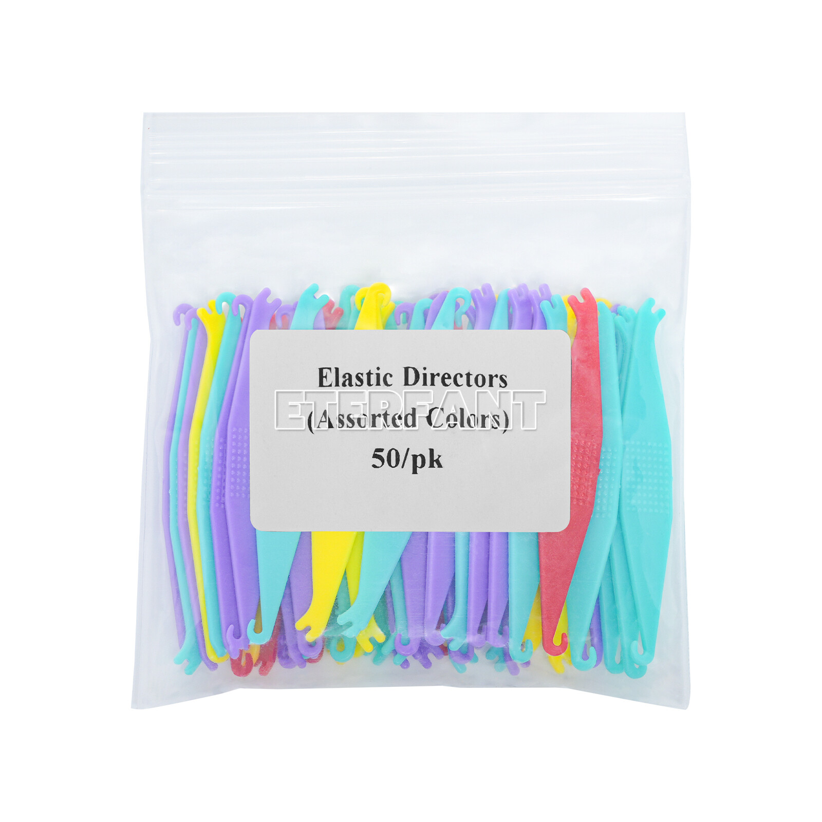 50PCs ETERFANT Dental Orthodontic Elastic Placer Hooks For Braces Rubber Bands