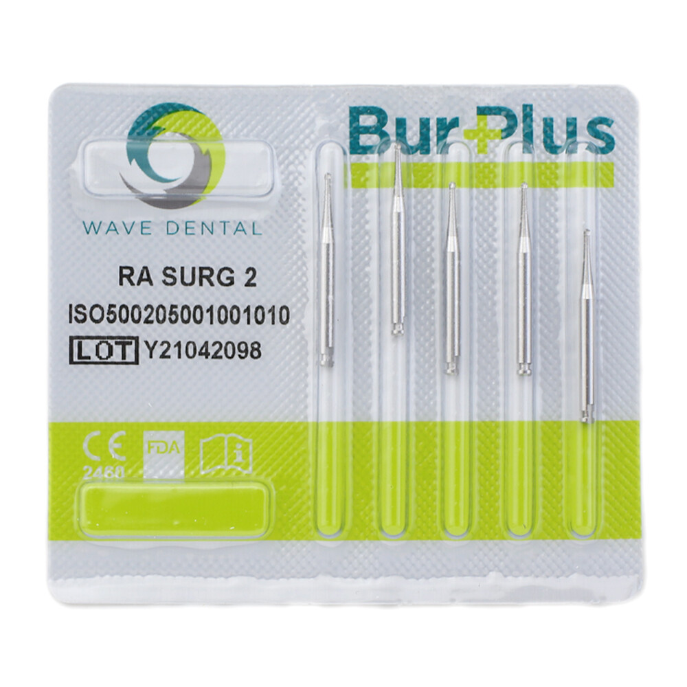WAVE Dental Carbide Round Burs Latch LA RA #2 4 6 8 Surgical Bur LAOS 26mm Burr