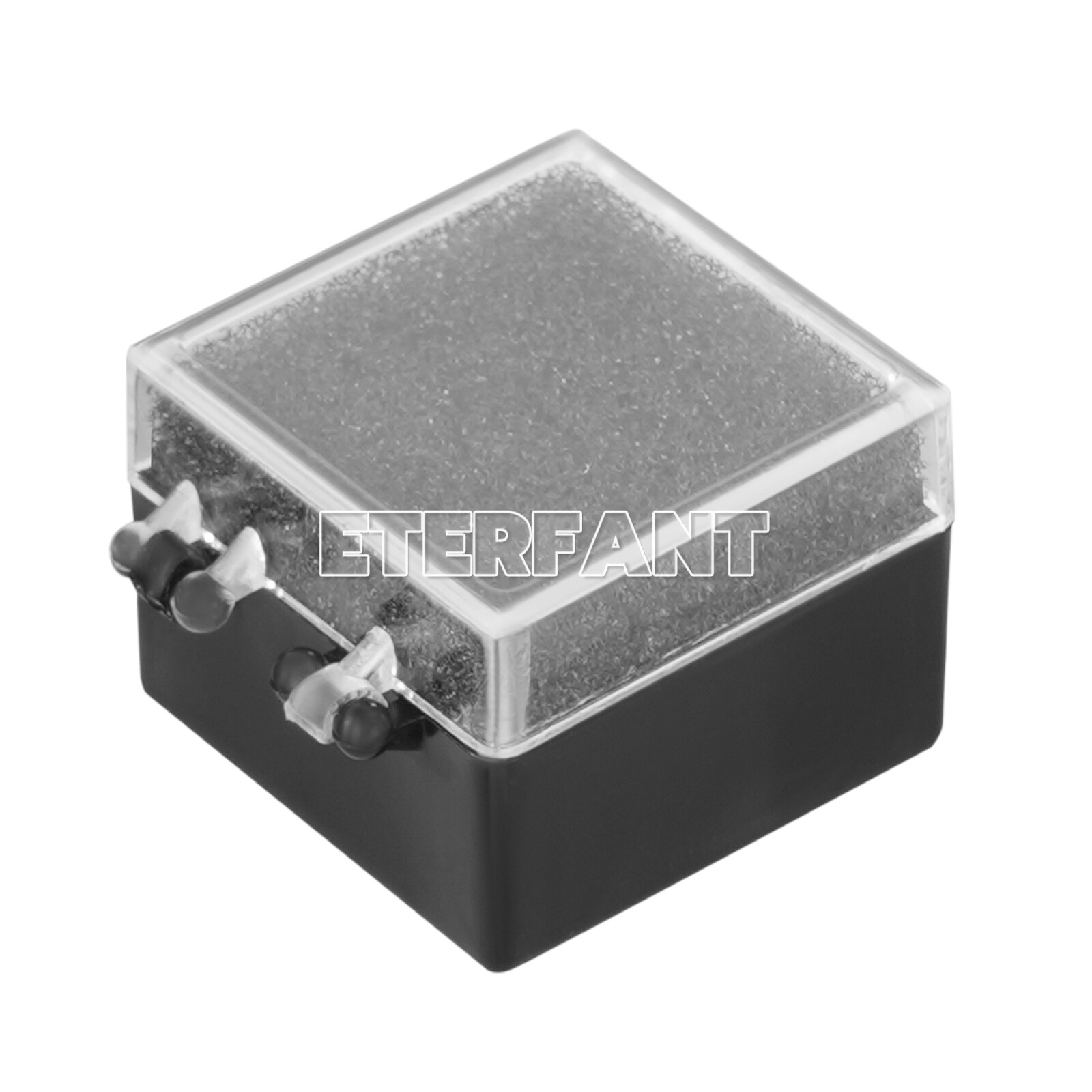Dental Lab Crown/Veneer/Bridge Boxes 1×1 Clear Top with Sponge Fillers