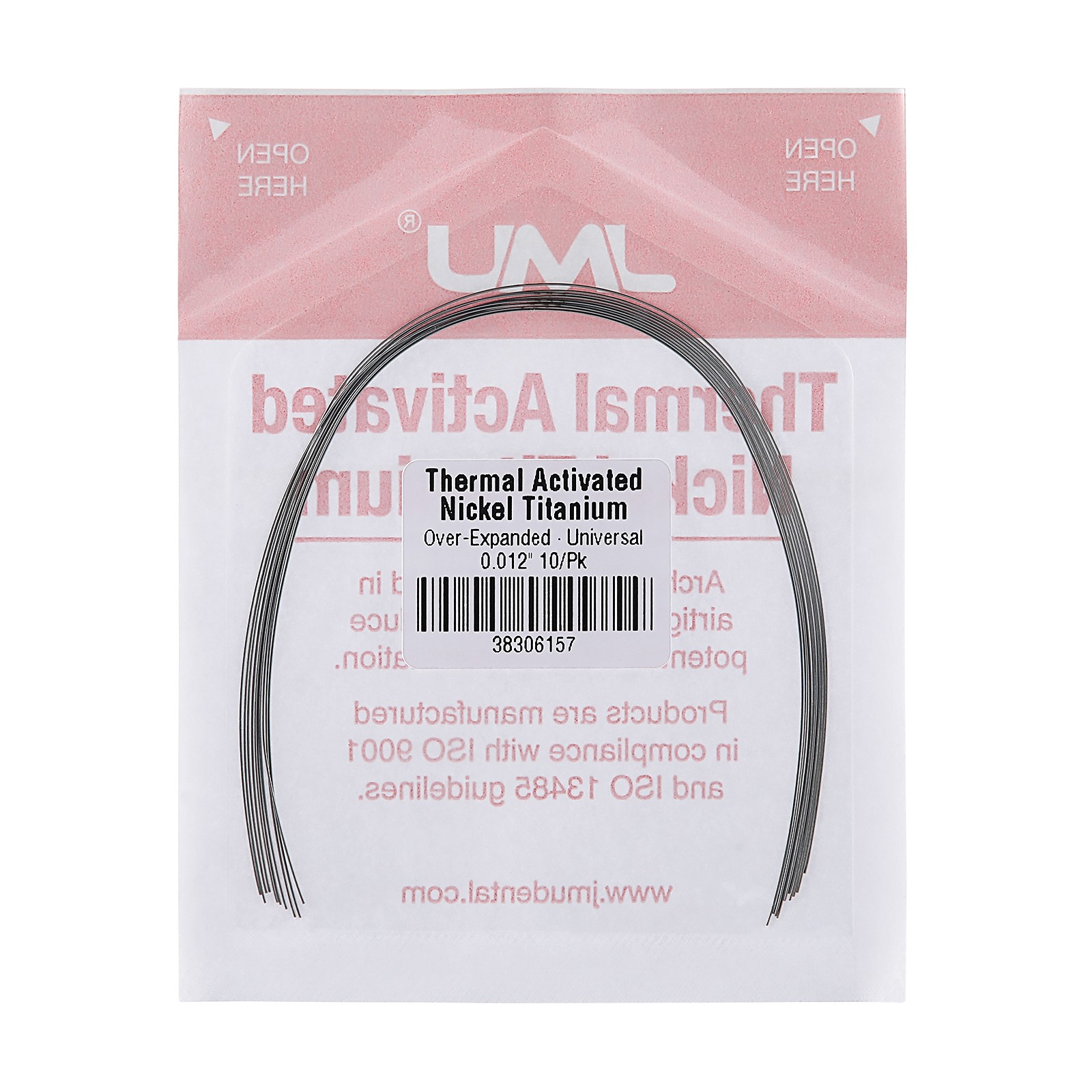 10Pack Dental Orthodontic Niti Super Elastic Arch Wire Over-Expanded Round