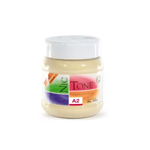 NIC TONE Autocurable Coldcure Acrylic Resin 190gm Powder A2 by MDC Dental