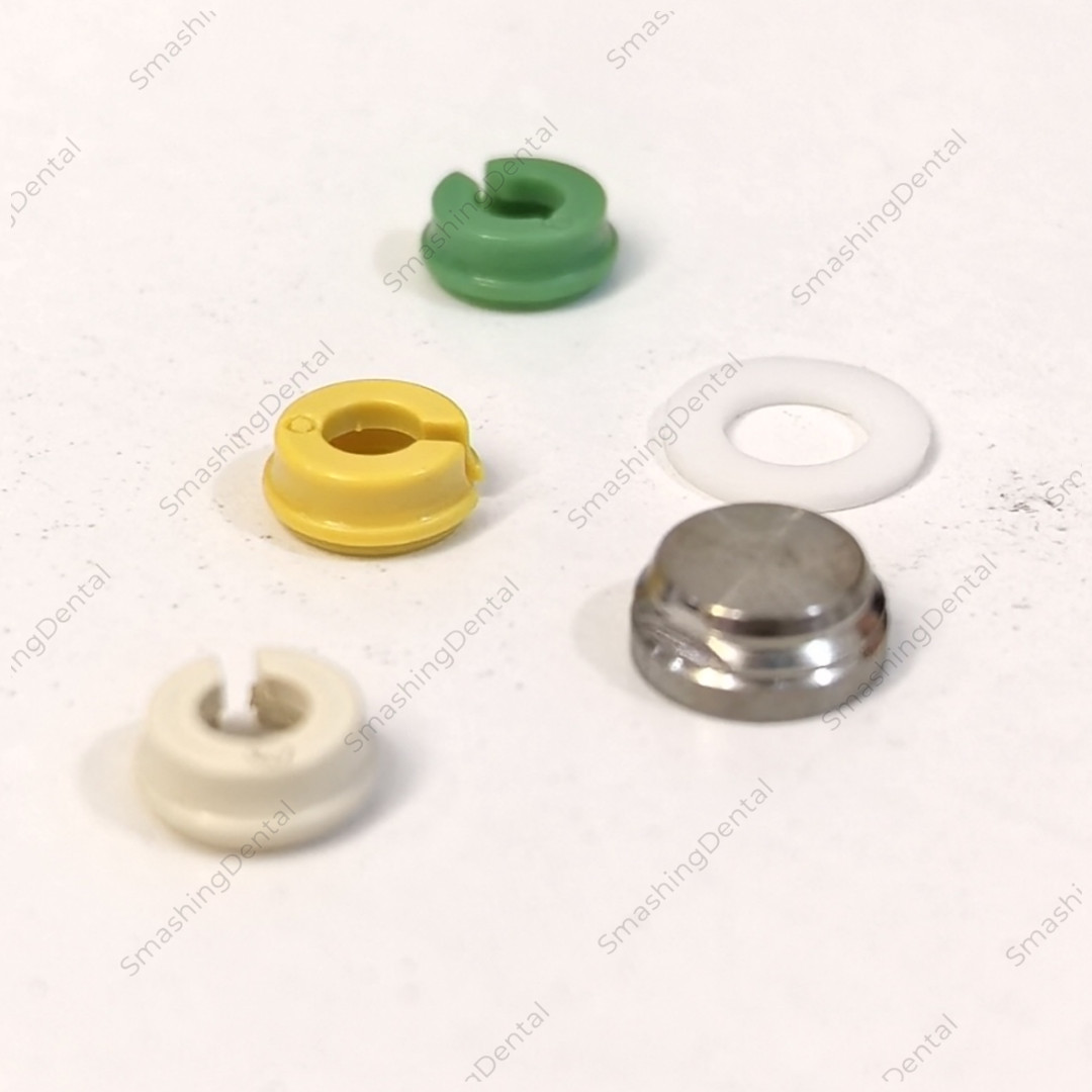 Novaloc Retention Insert Caps Dental PEEK Cap Matrix Titanium Housing Caps Mount