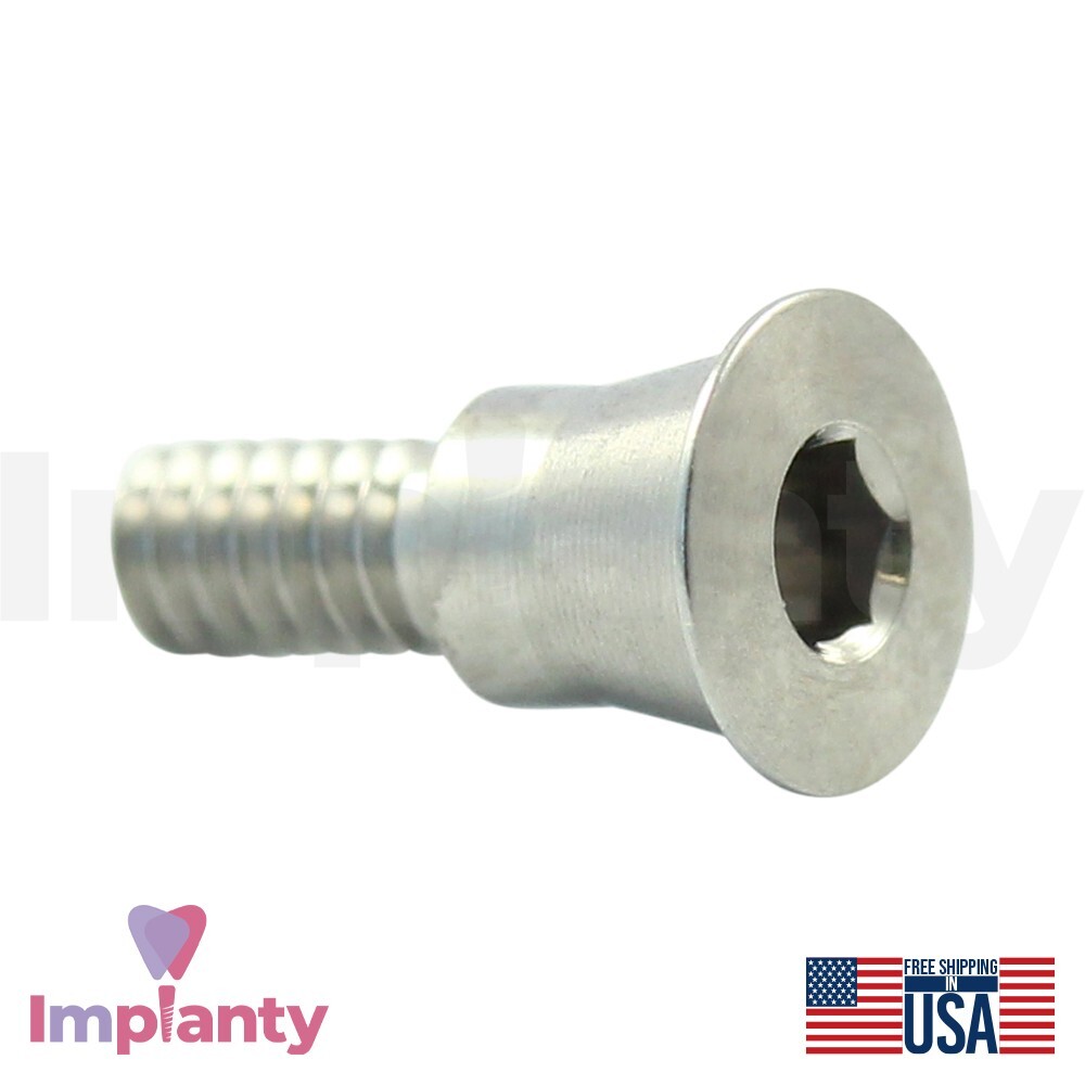 5x GDT Cover Screw Titanium Dental Fixture Conical Connection NP System 2.25mm
