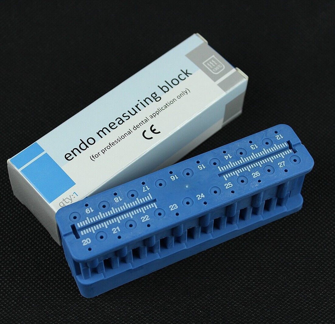 New Dental Endo Measuring Block Endodontic File Holder Ruler Autoclavable – USA