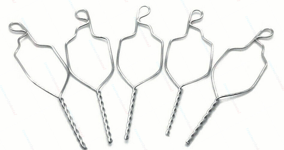 Orthodontic Dental Preformed Ligature Wire Kobayashi Ligatures Ties Brackets