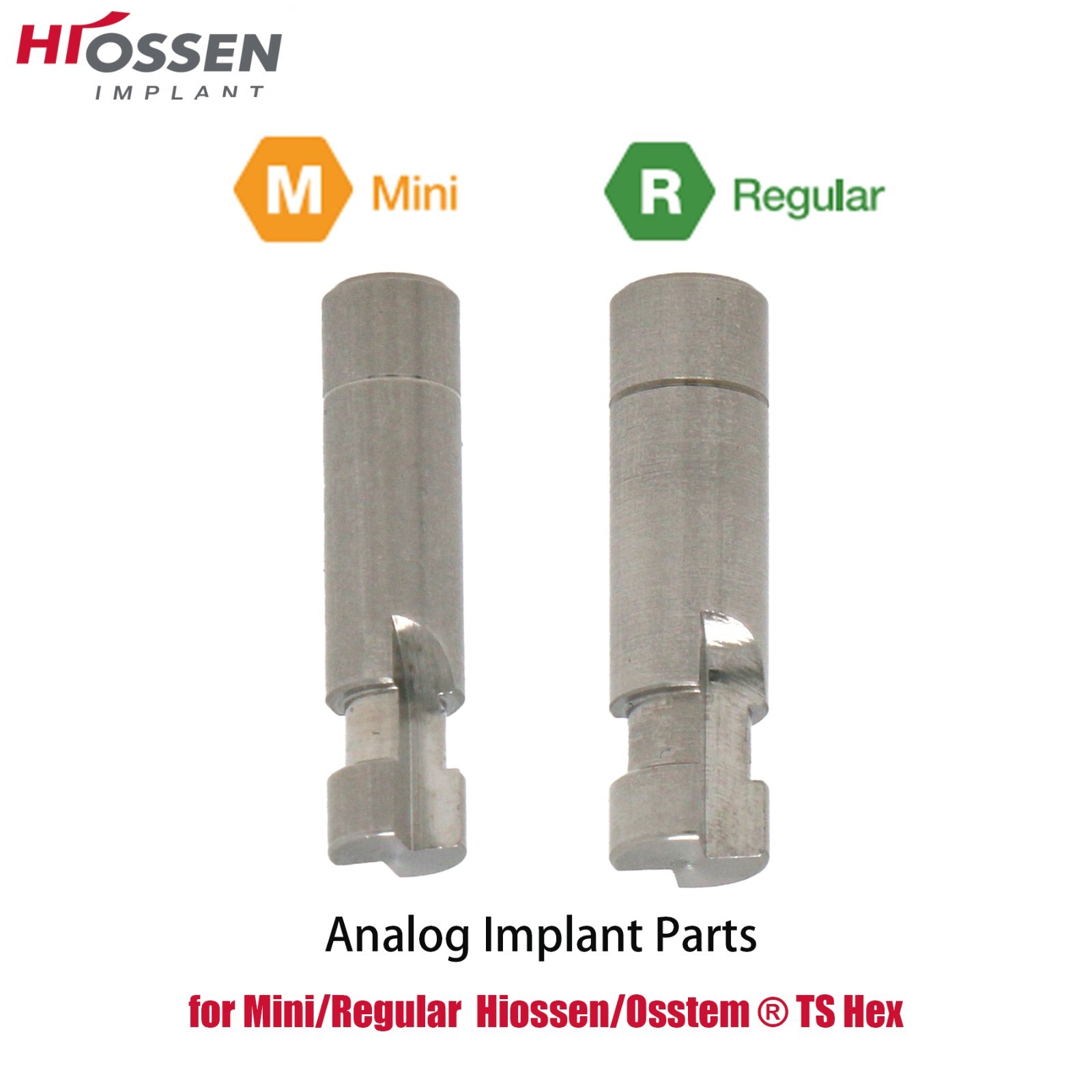 US Hiossen/Osstem Implant Healing Abutments/Locator Tapered Caps Core Tool PEEK