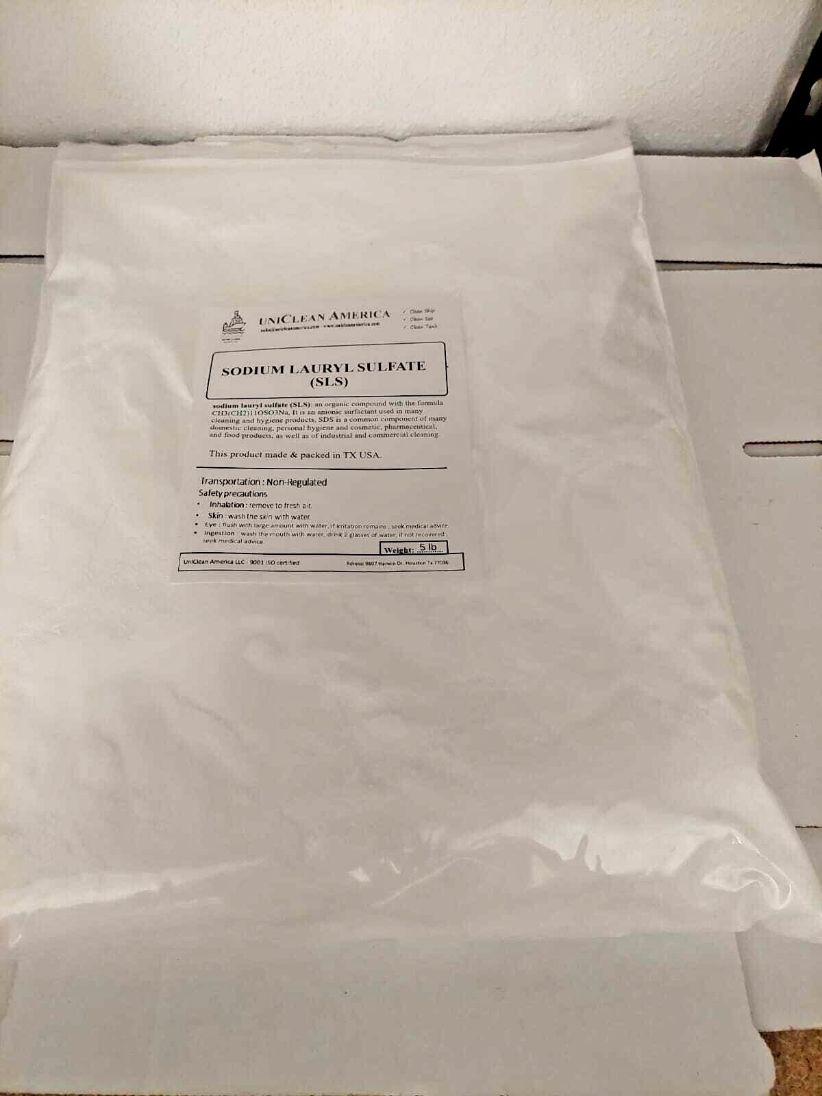 Sodium Lauryl Sulfate – SLS Powder