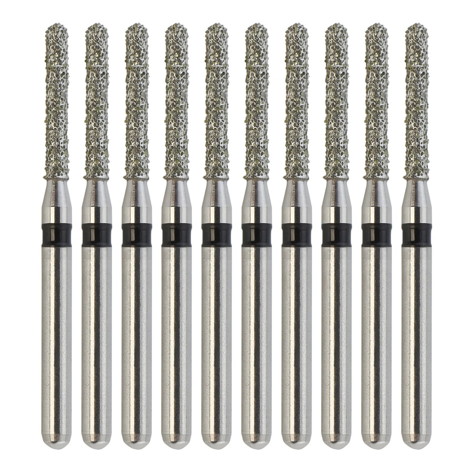 Diamond Dental Burs 881/012SC High Speed FG Shank for Implant & Crown Prep 1.2mm