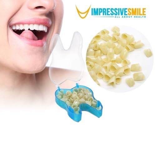 Mixed Sizes Dental Temporary Crown Kit Anteriors Box 50 Tooth Protection