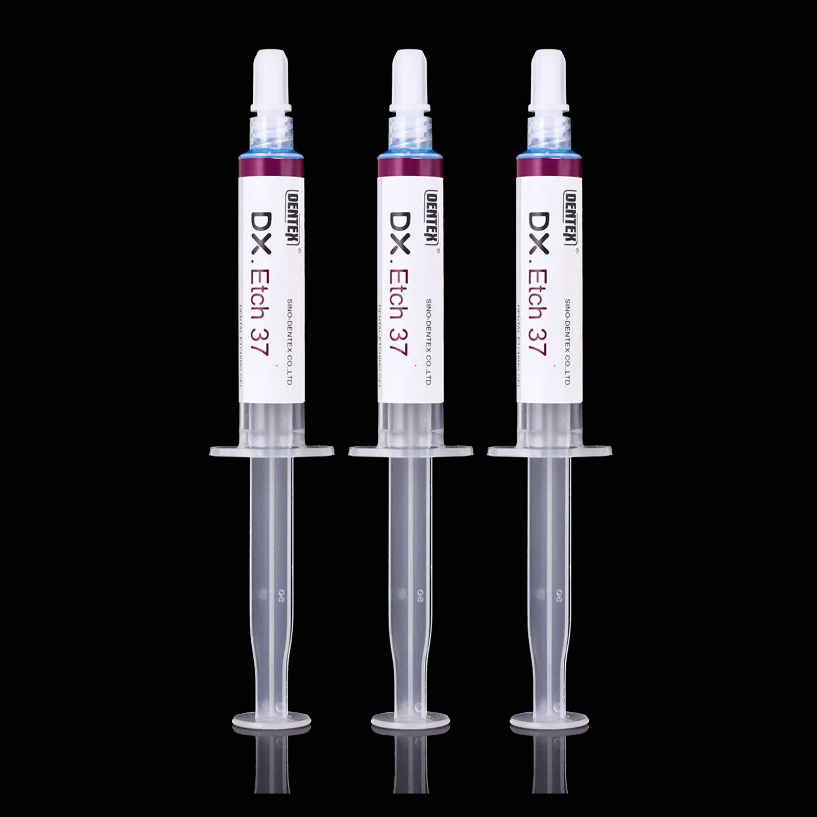 Dentex Dental Acid Etching Gel 37% 5 ml/syringe DX Etch 37