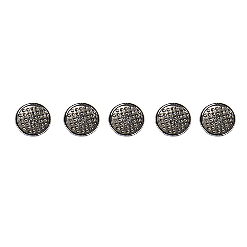 AZDENT Dental Orthodontic Lingual Buttons Bondable Round /Crimpable Hook Stops