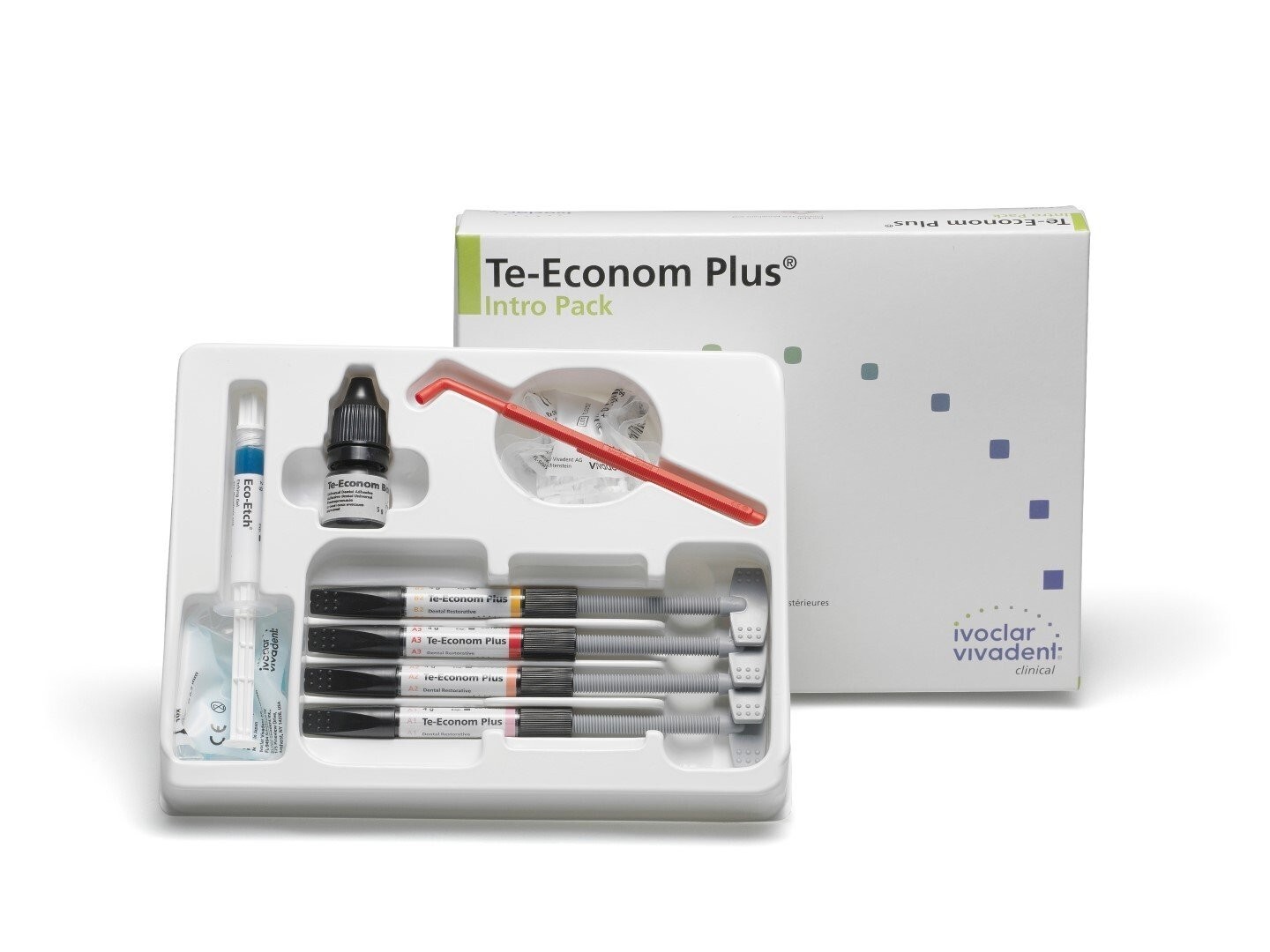 Ivoclar Vivadent Te Econom Plus Resin Radiopaque Hybrid Composite Intro Kit