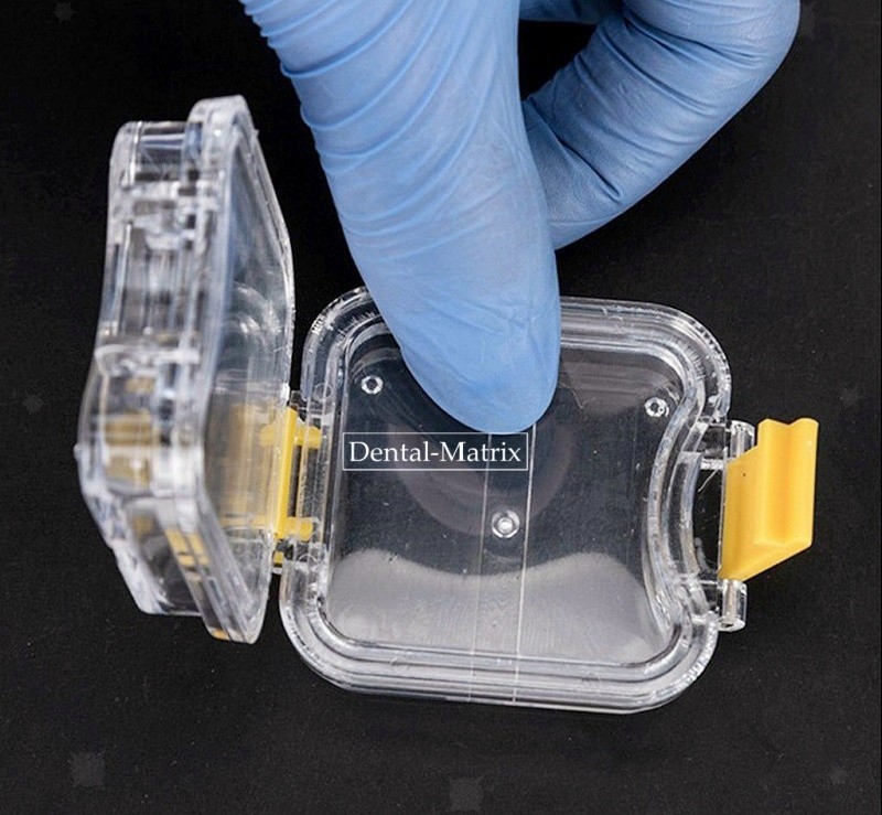 Dental Retainer Denture Storage Box Veneer Membrane Case Boxes with/no slot USA