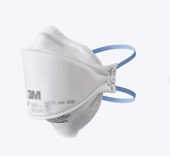 3M Aura Particulate Respirator 9205+, N95, Pack of 440 Disposable Respirators, I