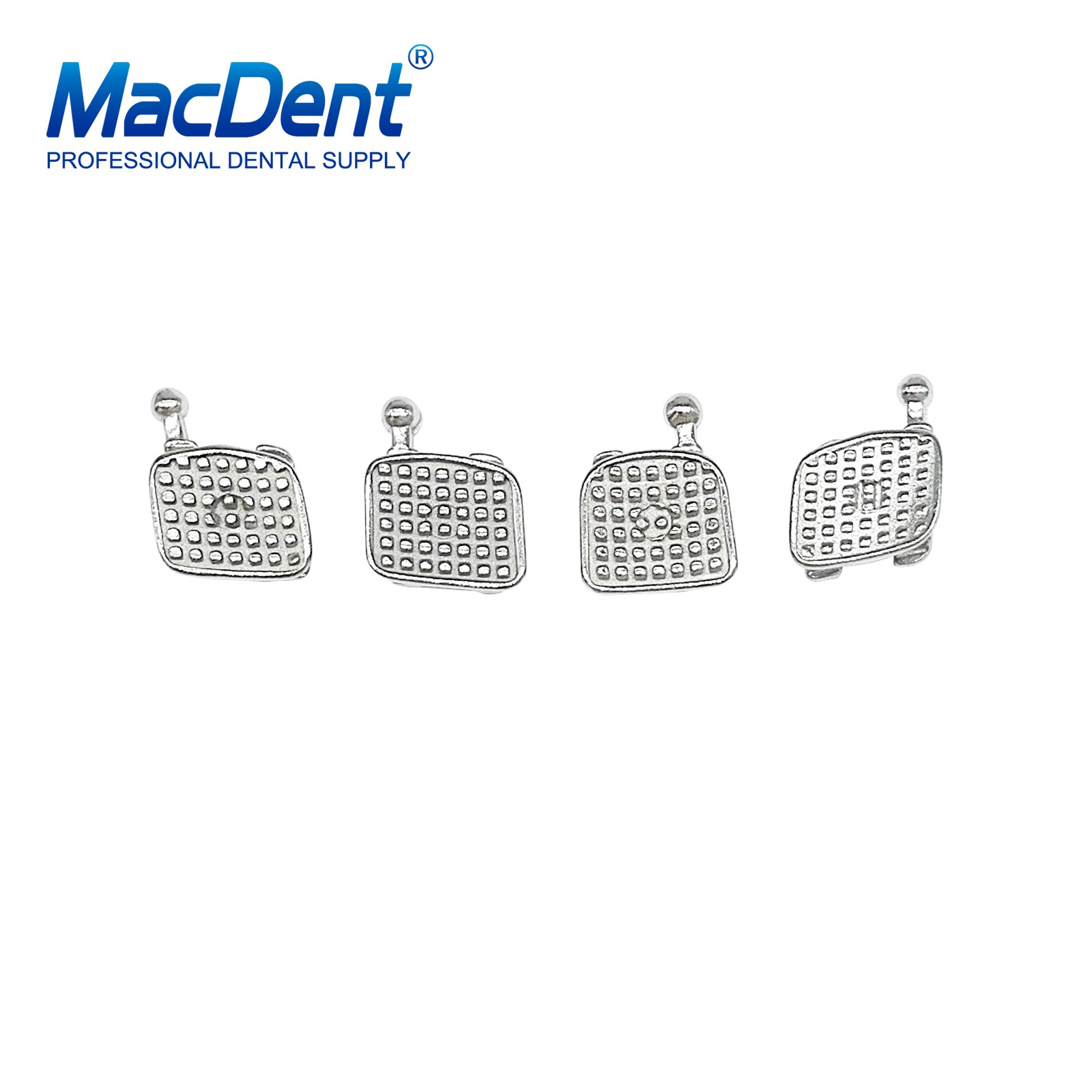Dental Orthodontic MIM Monoblock Brackets Braces Mini Roth MBT 018/ 022