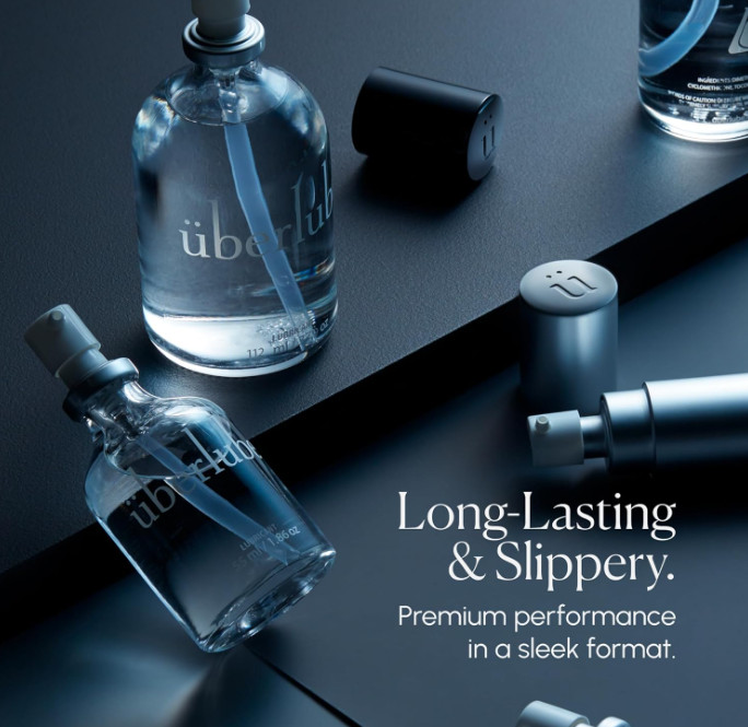 Uberlube Silicone Lube, 112ml, Vaginal & Anal Safe, Unscented, For Couples