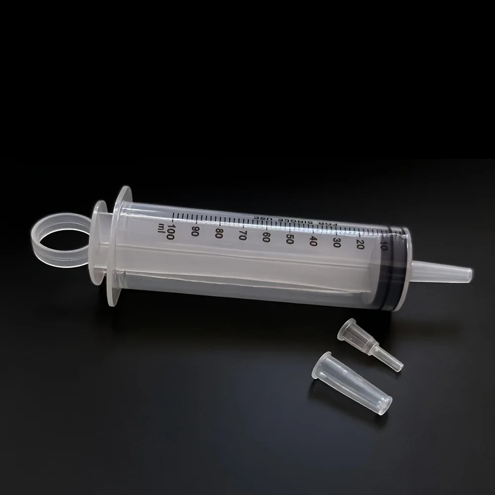 Plastic Syringe, Available in Capacities of 1000Ml, 550Ml, 350Ml, 200Ml, 100Ml,