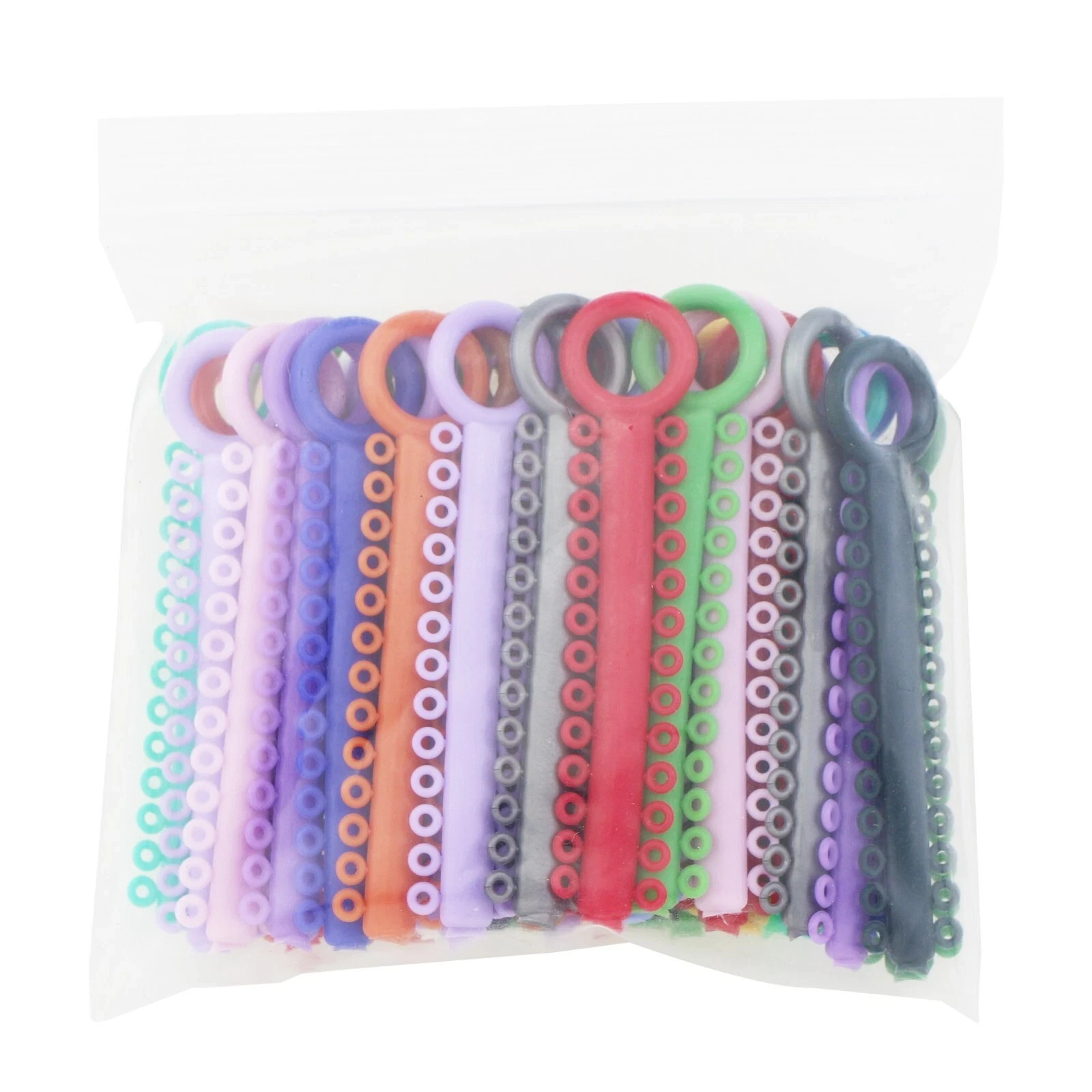 Dental Ligature Ties Rubber Bands 1040 Elastomeric Ortho Elastics 3.5/5.0/6.5oz