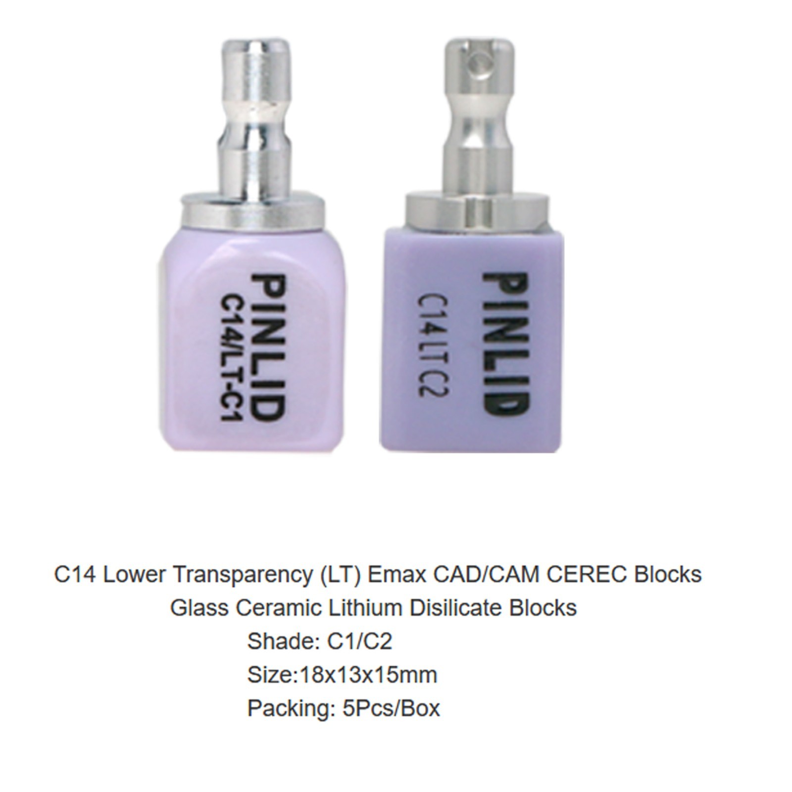 C14 Dental HT/LT Lithium Dislicate Ceramic blocks e.max CAD CEREC Blocks InLab