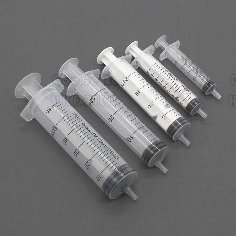 Syringes Plastic for Thick Glue Ink Crafts Dispensing 5ml 10ml 20ml 30ml 50ml