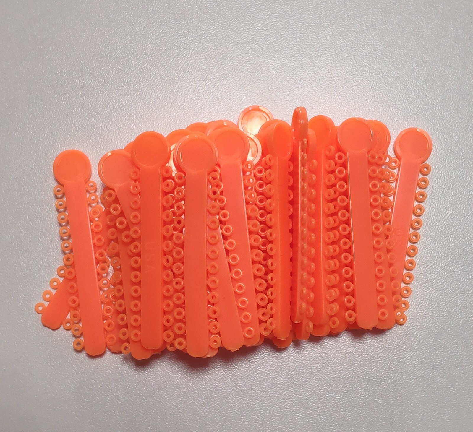 20 Packs Dental Ligature Ties Elastics Ligas Colored Bands 1008Pcs/pack