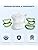 12 Pack Gel Toe Separators & Spacers – Aloe Infused Bunion Pads for Overlapping