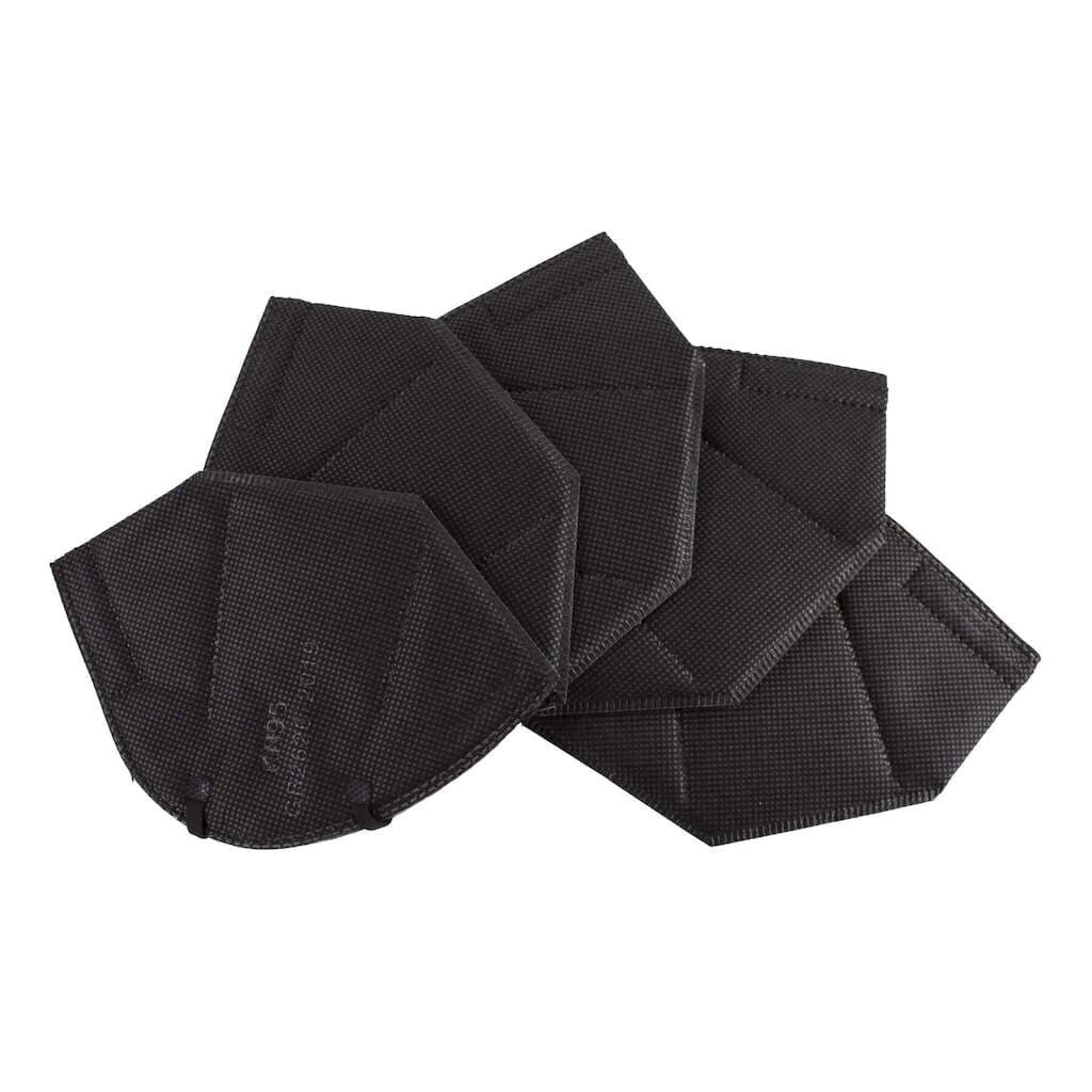 60 masks set KN95 Face Mask Respirator 5-Ply Protective-BLACK color