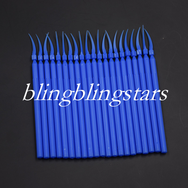 Dental Integrated Interdental Plastic Wedges With Long Handle Poly 3 Sizes