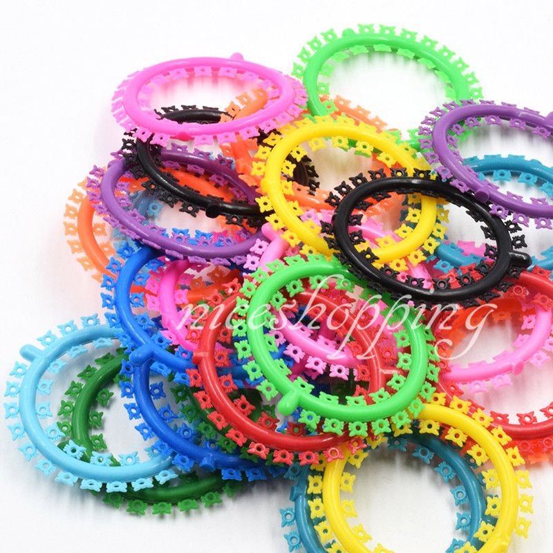 1000 Pcs Dental Orthodontic Elastic Rubber Multi-Colored Cartoon Ligature Tie