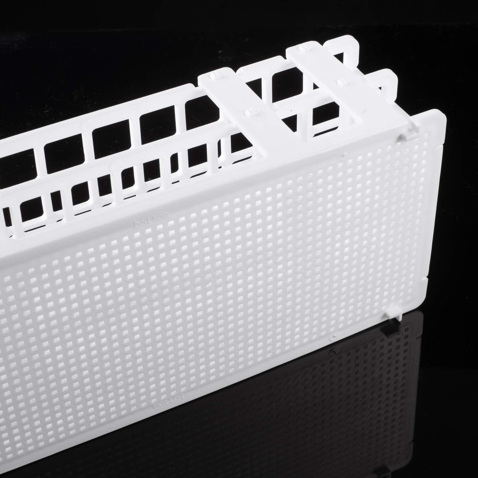 Plastic Lab Tube Rack Storage Stand Holder Detachable for 20mm ID 40 Holes