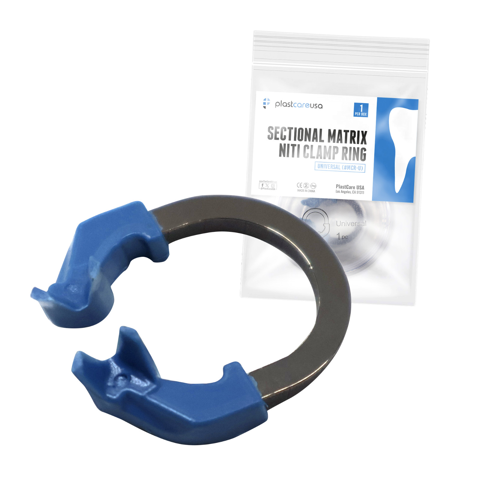 Universal Sectional Matrix Clamp Dental Matrix Bands Ring Nickel-Titanium Refill