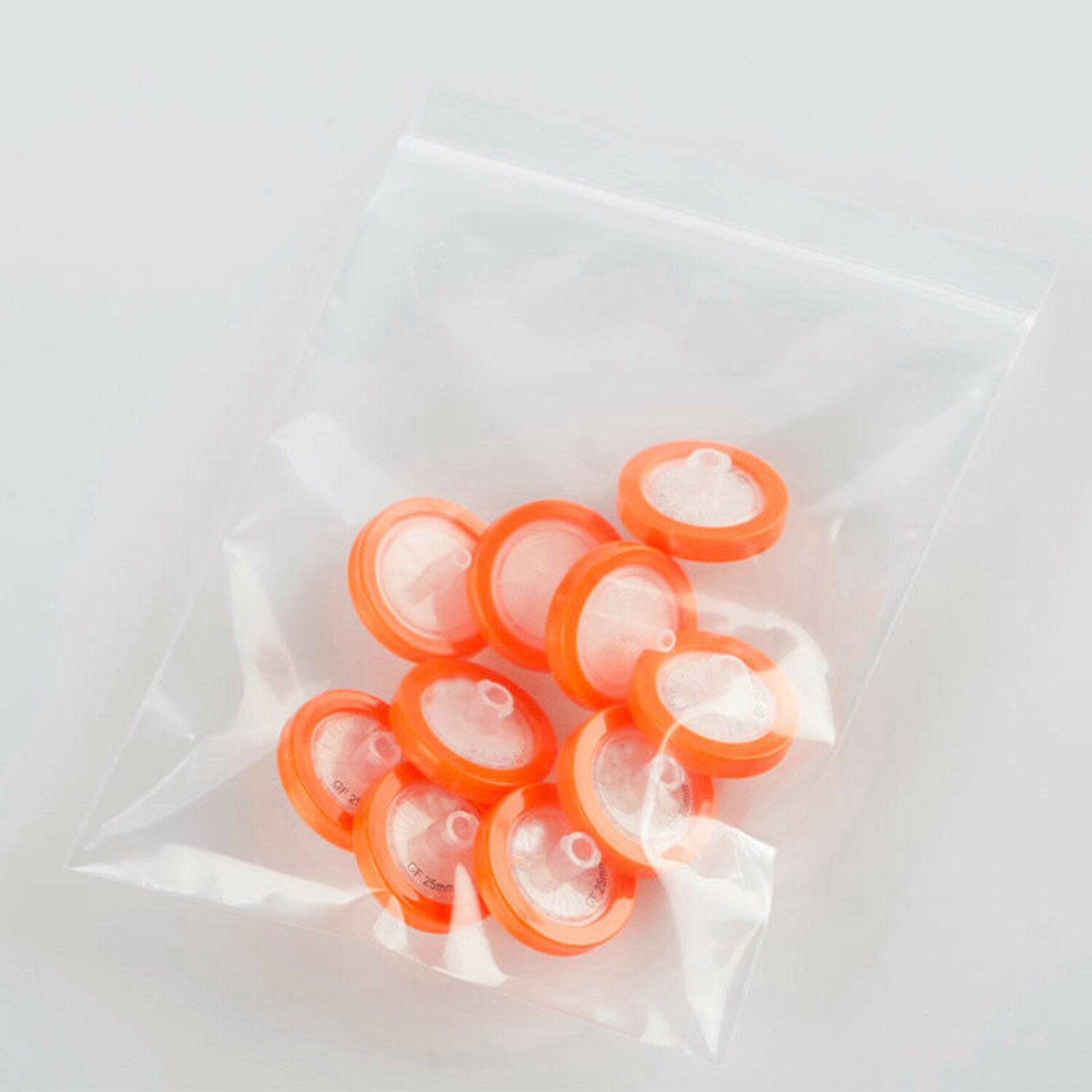 Glass Fiber GF Non-sterile Syringe Filters 25mm Diameter 0.7um Pore Size