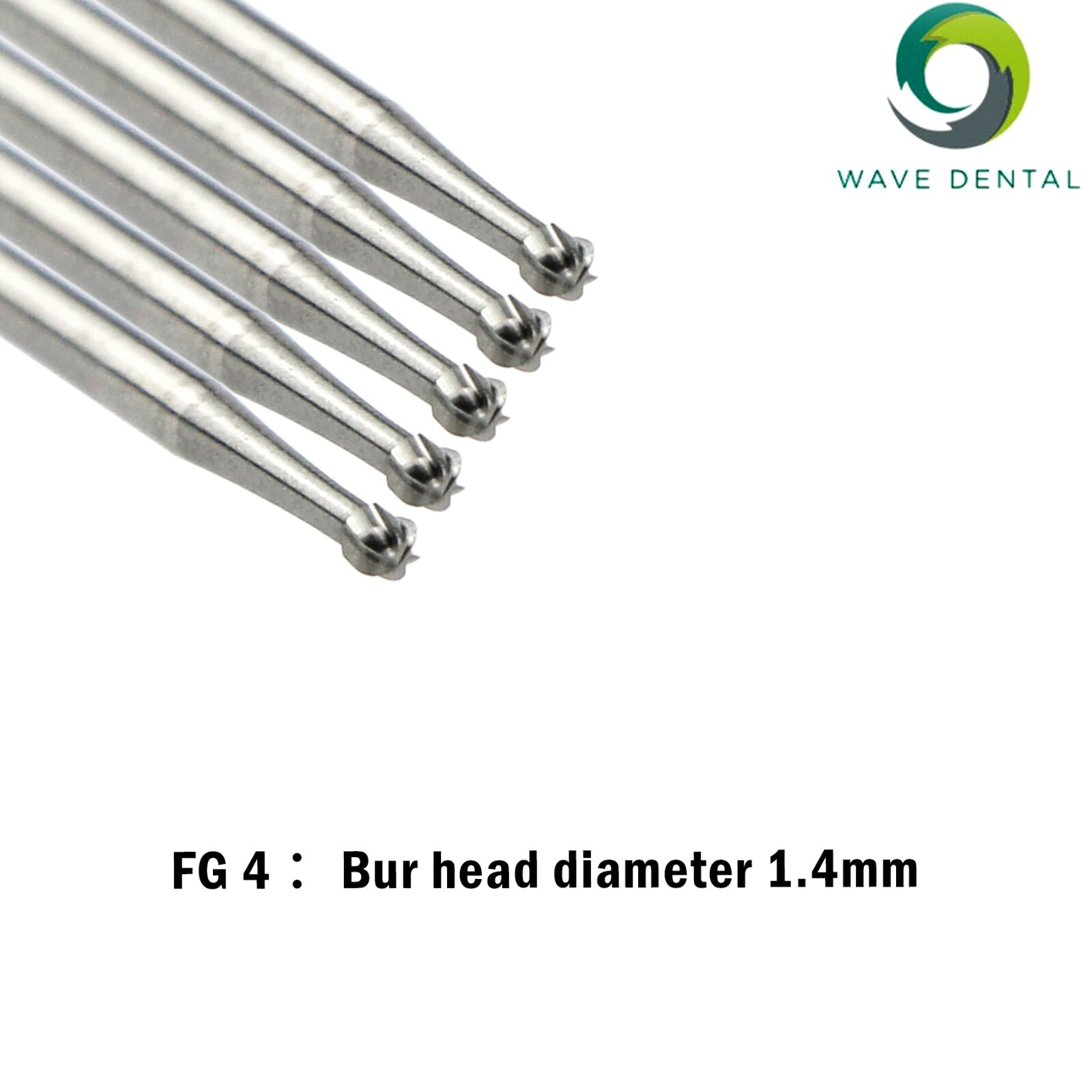 Wave Dental Surgical FG Burs 25mm Carbide Bur Friction Grip Round For High Speed