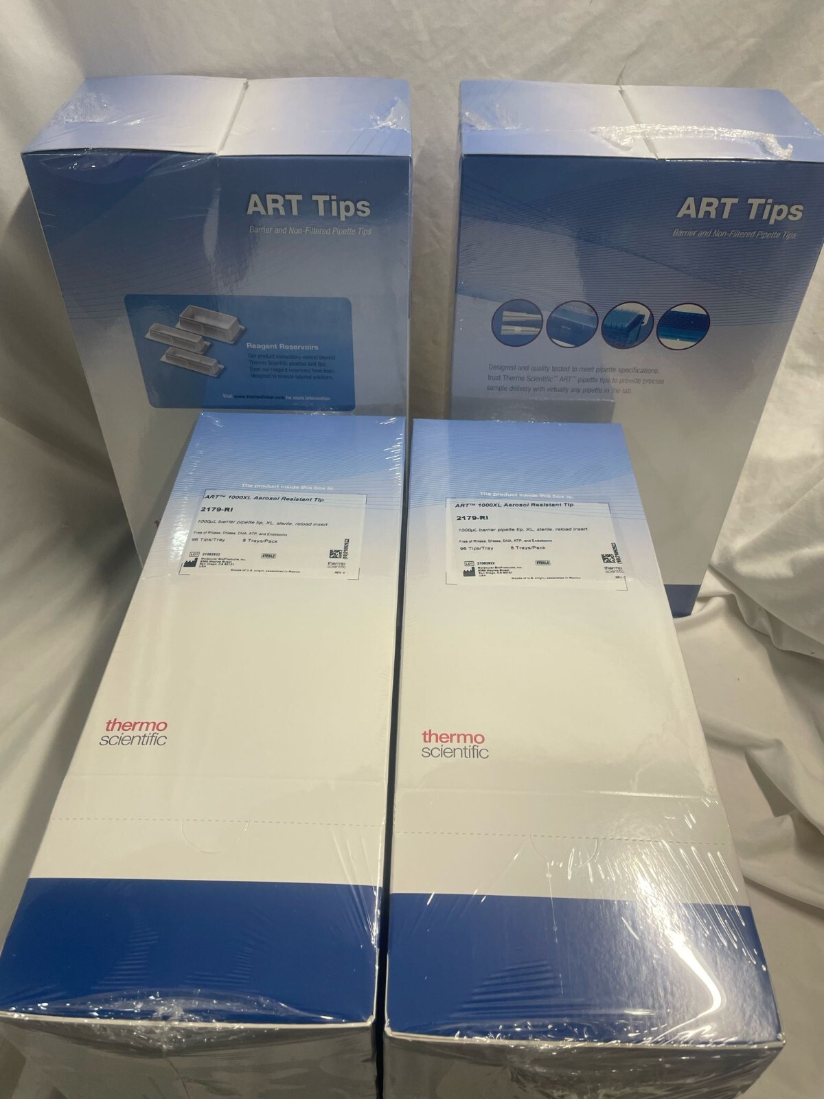 lot4 Thermo Scientific ART 1000 XL REACHBarrier Tip 2179-RI pipette tips 1000ul